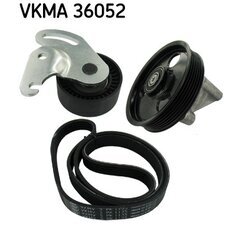 Ozubený klinový remeň - Sada SKF VKMA 36052