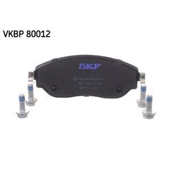 Sada brzdových platničiek kotúčovej brzdy SKF VKBP 80012 - obr. 1