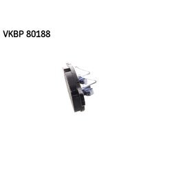 Sada brzdových platničiek kotúčovej brzdy SKF VKBP 80188 - obr. 3
