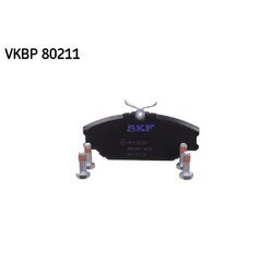 Sada brzdových platničiek kotúčovej brzdy SKF VKBP 80211