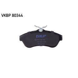 Sada brzdových platničiek kotúčovej brzdy SKF VKBP 80344