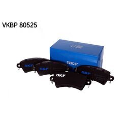 Sada brzdových platničiek kotúčovej brzdy SKF VKBP 80525 - obr. 4
