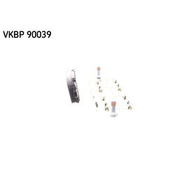 Sada brzdových platničiek kotúčovej brzdy SKF VKBP 90039 - obr. 3