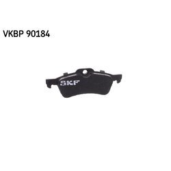 Sada brzdových platničiek kotúčovej brzdy SKF VKBP 90184 - obr. 2