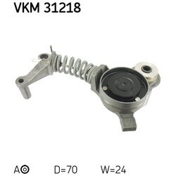 Napínacia kladka rebrovaného klinového remeňa SKF VKM 31218