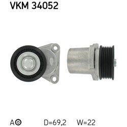 Napínacia kladka rebrovaného klinového remeňa SKF VKM 34052