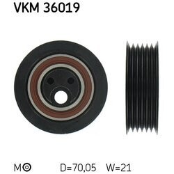 Napínacia kladka rebrovaného klinového remeňa SKF VKM 36019