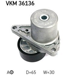 Napínacia kladka rebrovaného klinového remeňa SKF VKM 36136 - obr. 1