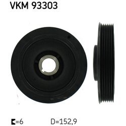 Remenica kľukového hriadeľa SKF VKM 93303