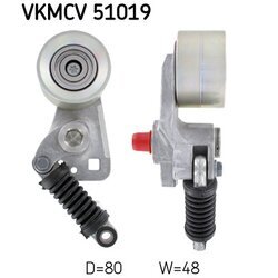 Napínacia kladka rebrovaného klinového remeňa SKF VKMCV 51019