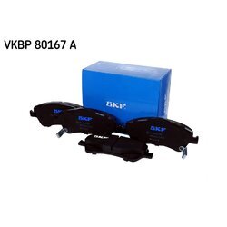 Sada brzdových platničiek kotúčovej brzdy SKF VKBP 80167 A