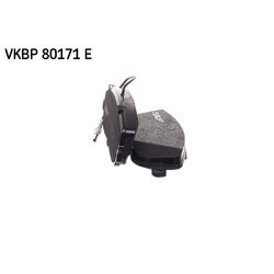 Sada brzdových platničiek kotúčovej brzdy SKF VKBP 80171 E - obr. 1