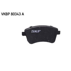 Sada brzdových platničiek kotúčovej brzdy SKF VKBP 80343 A - obr. 2