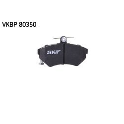 Sada brzdových platničiek kotúčovej brzdy SKF VKBP 80350 - obr. 2