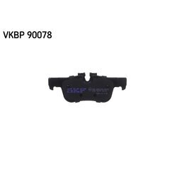 Sada brzdových platničiek kotúčovej brzdy SKF VKBP 90078
