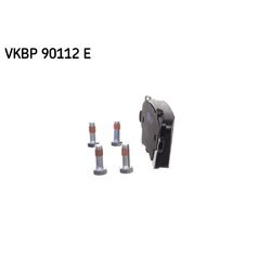 Sada brzdových platničiek kotúčovej brzdy SKF VKBP 90112 E - obr. 1