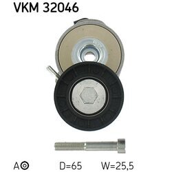 Napínacia kladka rebrovaného klinového remeňa SKF VKM 32046 - obr. 1
