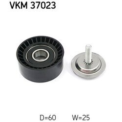 Vratná/vodiaca kladka rebrovaného klinového remeňa SKF VKM 37023 - obr. 1