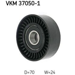 Vratná/vodiaca kladka rebrovaného klinového remeňa SKF VKM 37050-1 - obr. 1