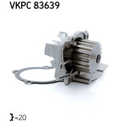 Vodné čerpadlo, chladenie motora SKF VKPC 83639 - obr. 1