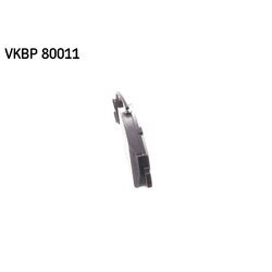Sada brzdových platničiek kotúčovej brzdy SKF VKBP 80011 E - obr. 7