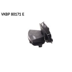 Sada brzdových platničiek kotúčovej brzdy SKF VKBP 80171 E - obr. 3