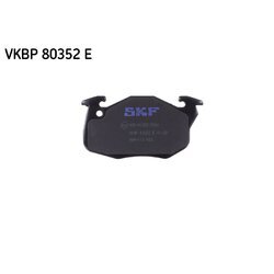 Sada brzdových platničiek kotúčovej brzdy SKF VKBP 80352 E