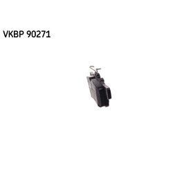 Sada brzdových platničiek kotúčovej brzdy SKF VKBP 90271 - obr. 3