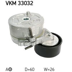 Napínacia kladka rebrovaného klinového remeňa SKF VKM 33032 - obr. 1