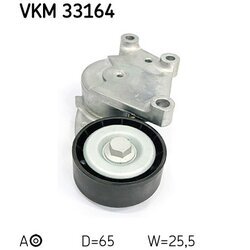 Napínacia kladka rebrovaného klinového remeňa SKF VKM 33164 - obr. 1