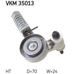 Napínacia kladka rebrovaného klinového remeňa SKF VKM 35013 - obr. 1