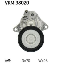 Napínacia kladka rebrovaného klinového remeňa SKF VKM 38020 - obr. 1