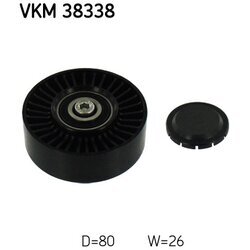 Vratná/vodiaca kladka rebrovaného klinového remeňa SKF VKM 38338