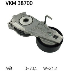 Napínacia kladka rebrovaného klinového remeňa SKF VKM 38700