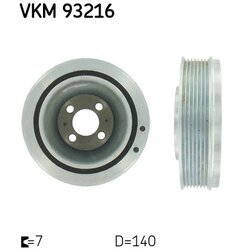 Remenica kľukového hriadeľa SKF VKM 93216