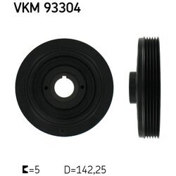 Remenica kľukového hriadeľa SKF VKM 93304