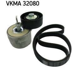 Ozubený klinový remeň - Sada SKF VKMA 32080