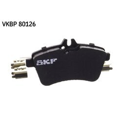 Sada brzdových platničiek kotúčovej brzdy SKF VKBP 80126 - obr. 2