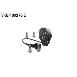 Sada brzdových platničiek kotúčovej brzdy SKF VKBP 80176 E - obr. 1