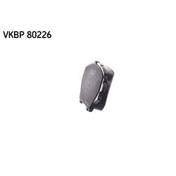 Sada brzdových platničiek kotúčovej brzdy SKF VKBP 80226 - obr. 1