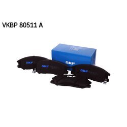 Sada brzdových platničiek kotúčovej brzdy SKF VKBP 80511 A - obr. 4