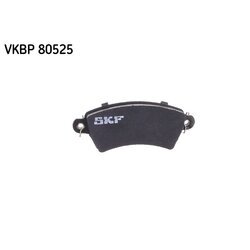 Sada brzdových platničiek kotúčovej brzdy SKF VKBP 80525 - obr. 2