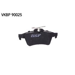 Sada brzdových platničiek kotúčovej brzdy SKF VKBP 90025 - obr. 2