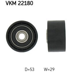 Obehová/vodiaca kladka ozubeného remeňa SKF VKM 22180