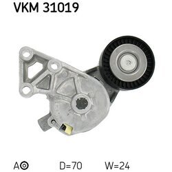 Napínacia kladka rebrovaného klinového remeňa SKF VKM 31019 - obr. 1