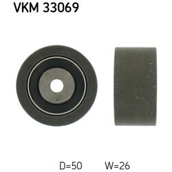 Vratná/vodiaca kladka rebrovaného klinového remeňa SKF VKM 33069