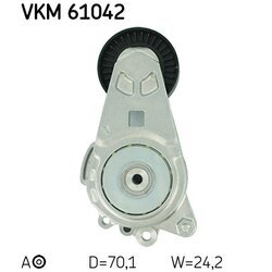 Napínacia kladka rebrovaného klinového remeňa SKF VKM 61042 - obr. 1