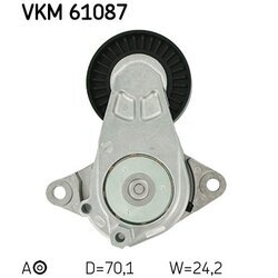 Napínacia kladka rebrovaného klinového remeňa SKF VKM 61087