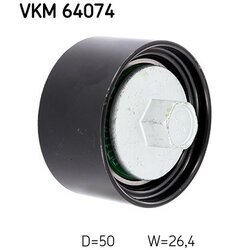 Vratná/vodiaca kladka rebrovaného klinového remeňa SKF VKM 64074 - obr. 1