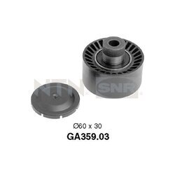 Vratná/vodiaca kladka rebrovaného klinového remeňa SNR GA359.03